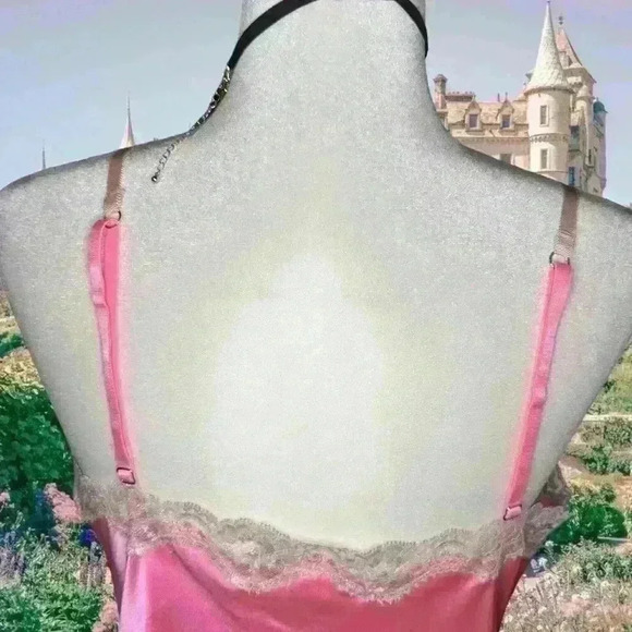 Y2k 2012 Shimmery Pink Victoria’s Secret Slip Size Large - Picture 5 of 9
